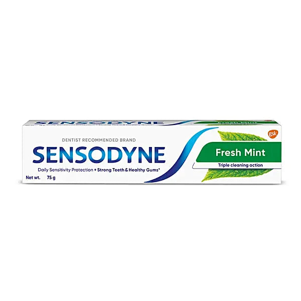 sensodyne fresh mint 75g