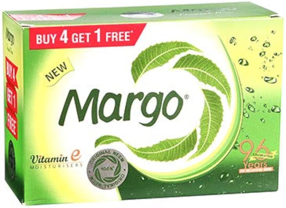 margo original neem soap 100g x 5