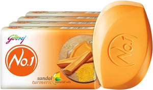 godrej no 1 sandal & turmeric 150g x 4