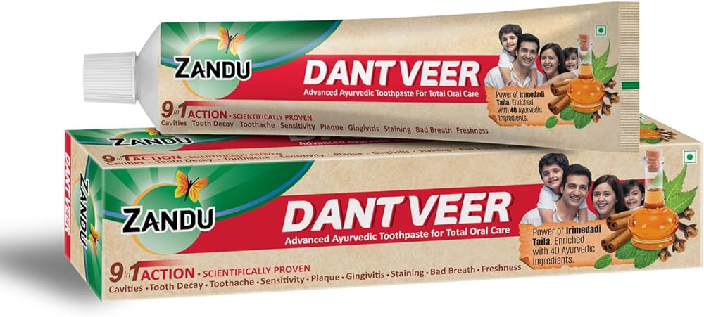 zandu dantveer ayurvedic 100g