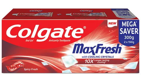 colgate max fresh mega saver pack 150g x 2