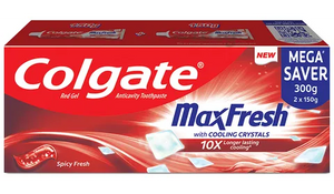 colgate max fresh mega saver pack 150g x 2