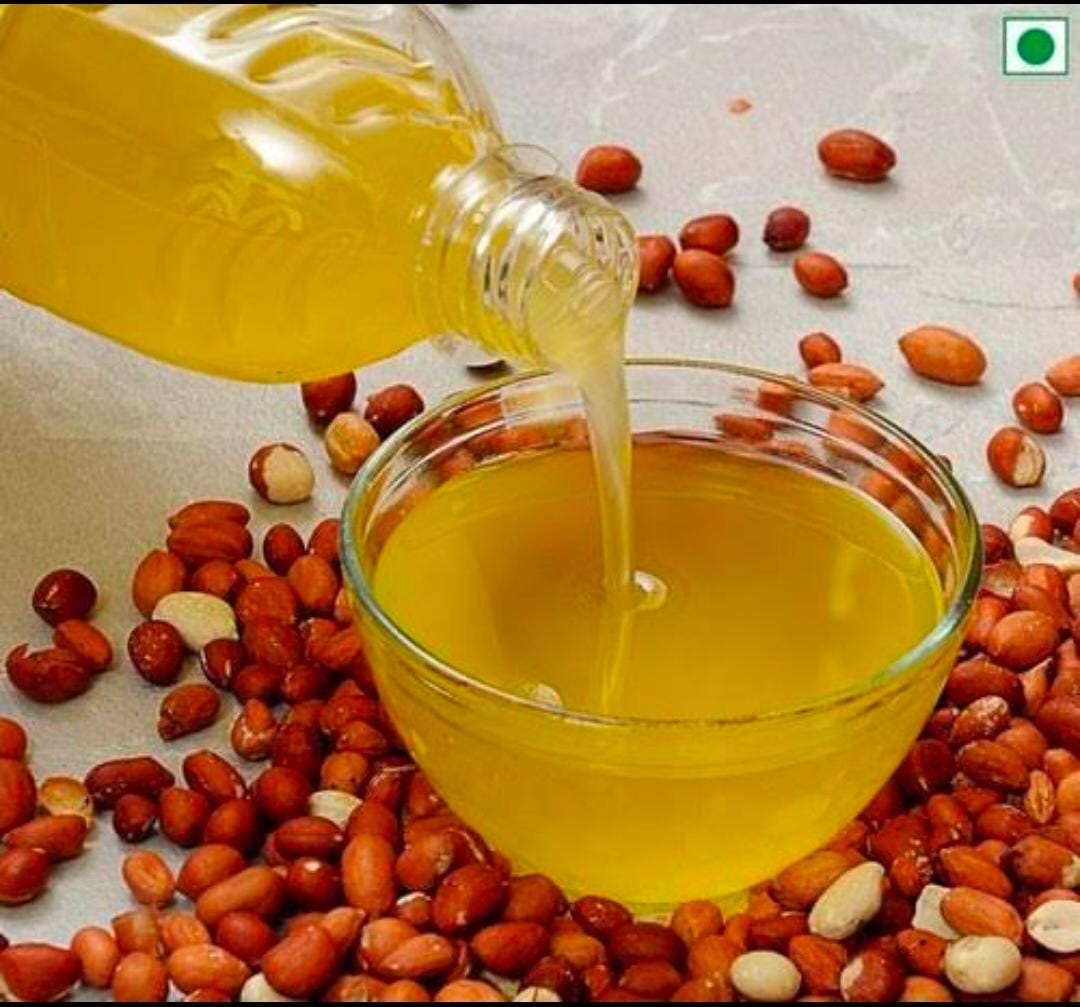 Ganuga Oils Groundnut Oil ( Cold pressed ) 1 Ltr