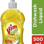 500ML Vim DishWash liquid gel lemon, with lemon fregnance.