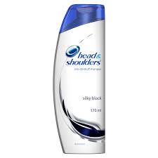 Head & shoulders silky black shampoo - 170ML