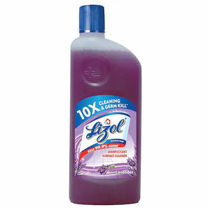 lizol lavender disinfectant surface cleaner 975 ml