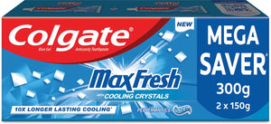 colgate max fresh with colling cristal 150g x 2